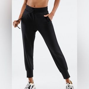 Fabletics Luxe Terry Jogger Black XS